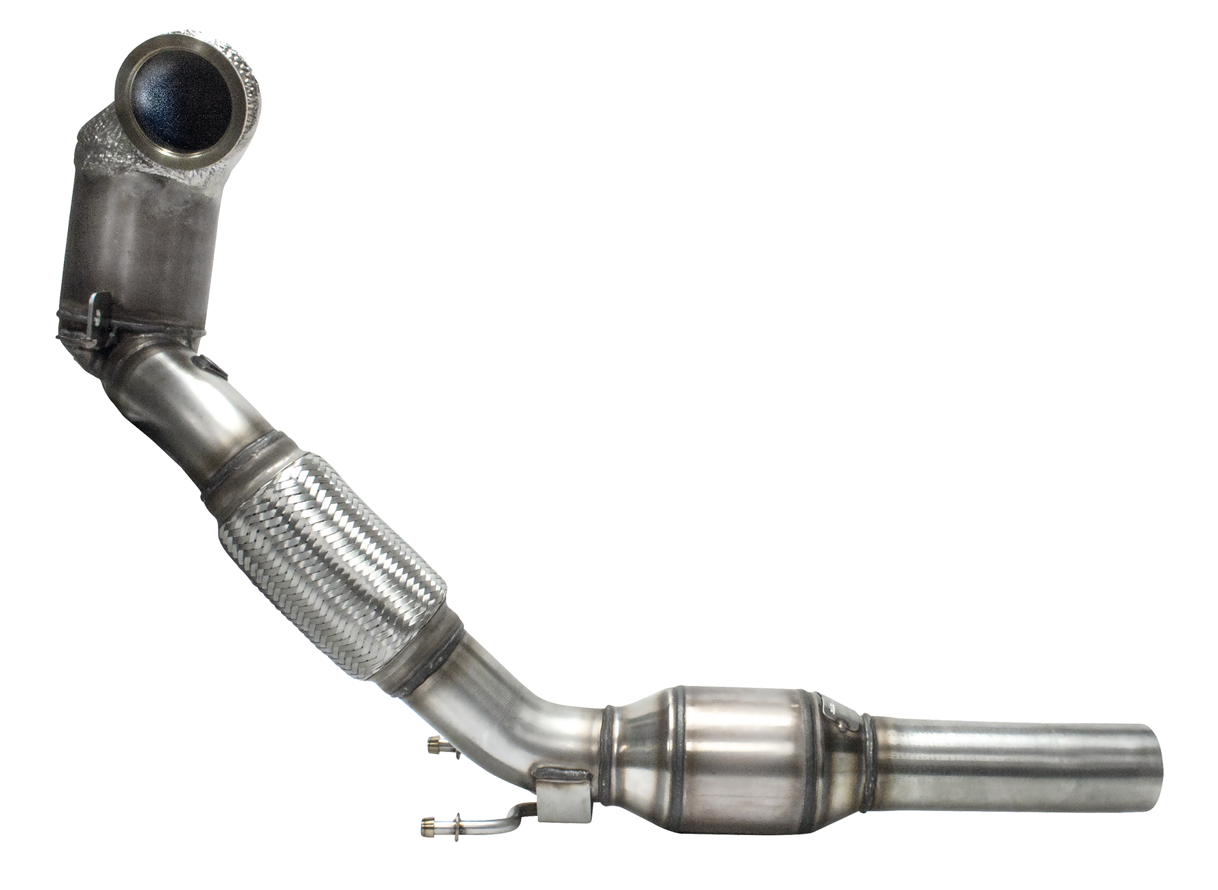 VW Golf 7 GTI Facelift 2.0TSI HJS Downpipe Euro6C 90811160 VW Golf 7 GTI Facelift 2.0TSI HJS Downpipe Euro6C 90811160